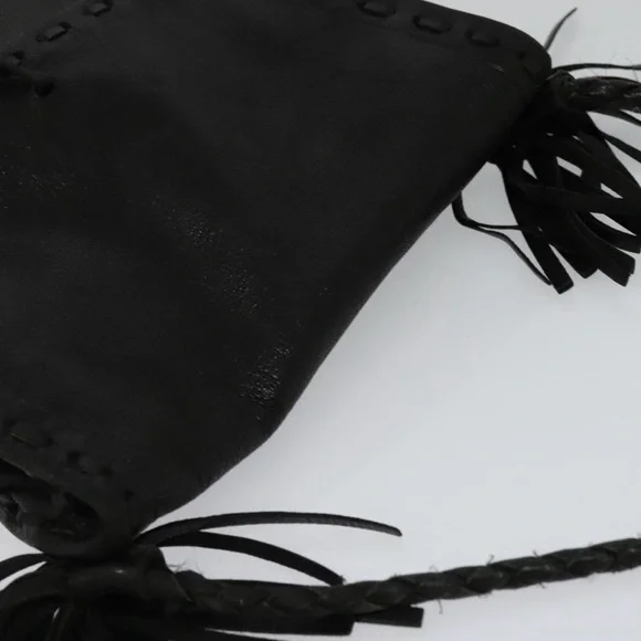 Rare PRADA Black Leather Crossbody Bag - 100% authentic